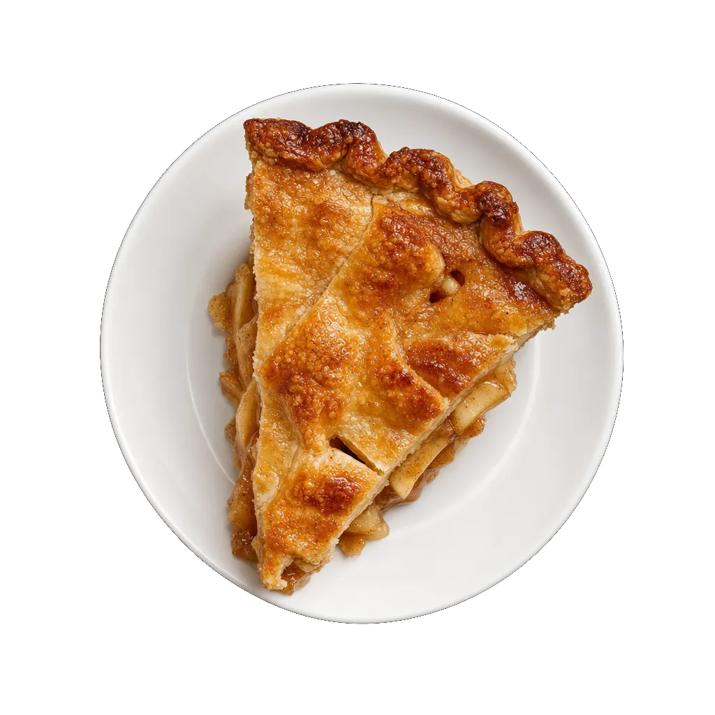 Apple Pie, plated