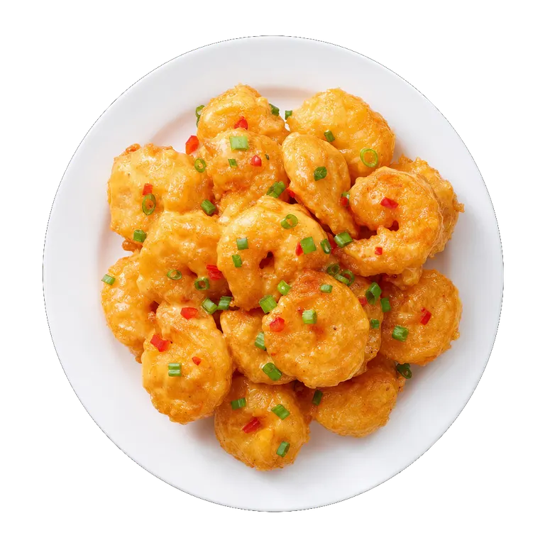 Bang Bang Prawns, ready to serve