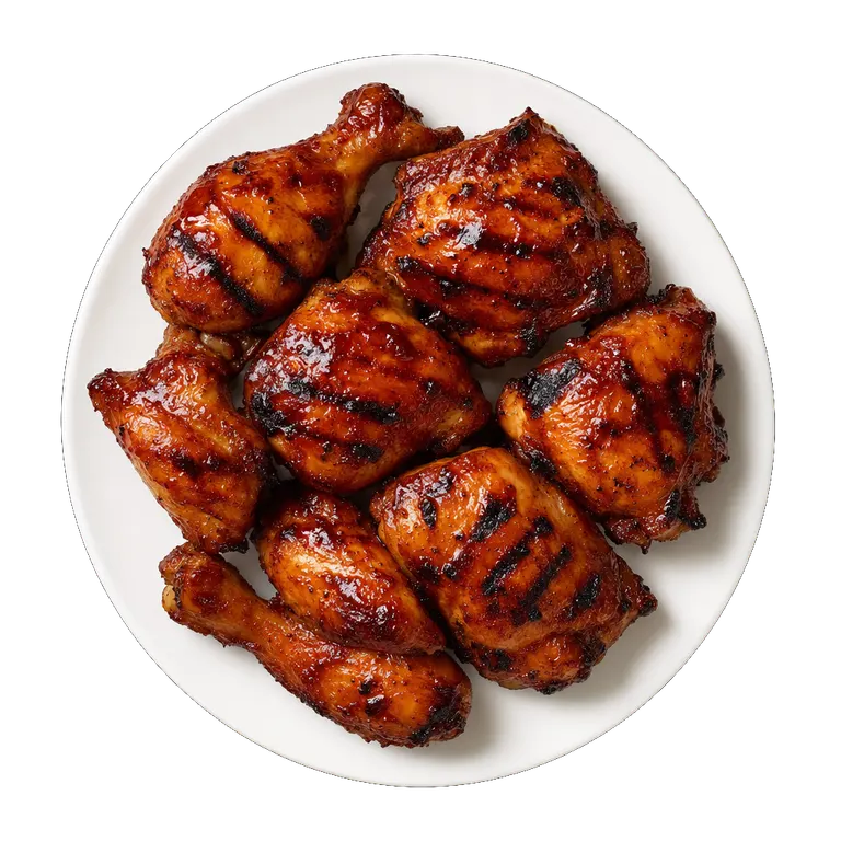 BBQ Chicken, ready to serve