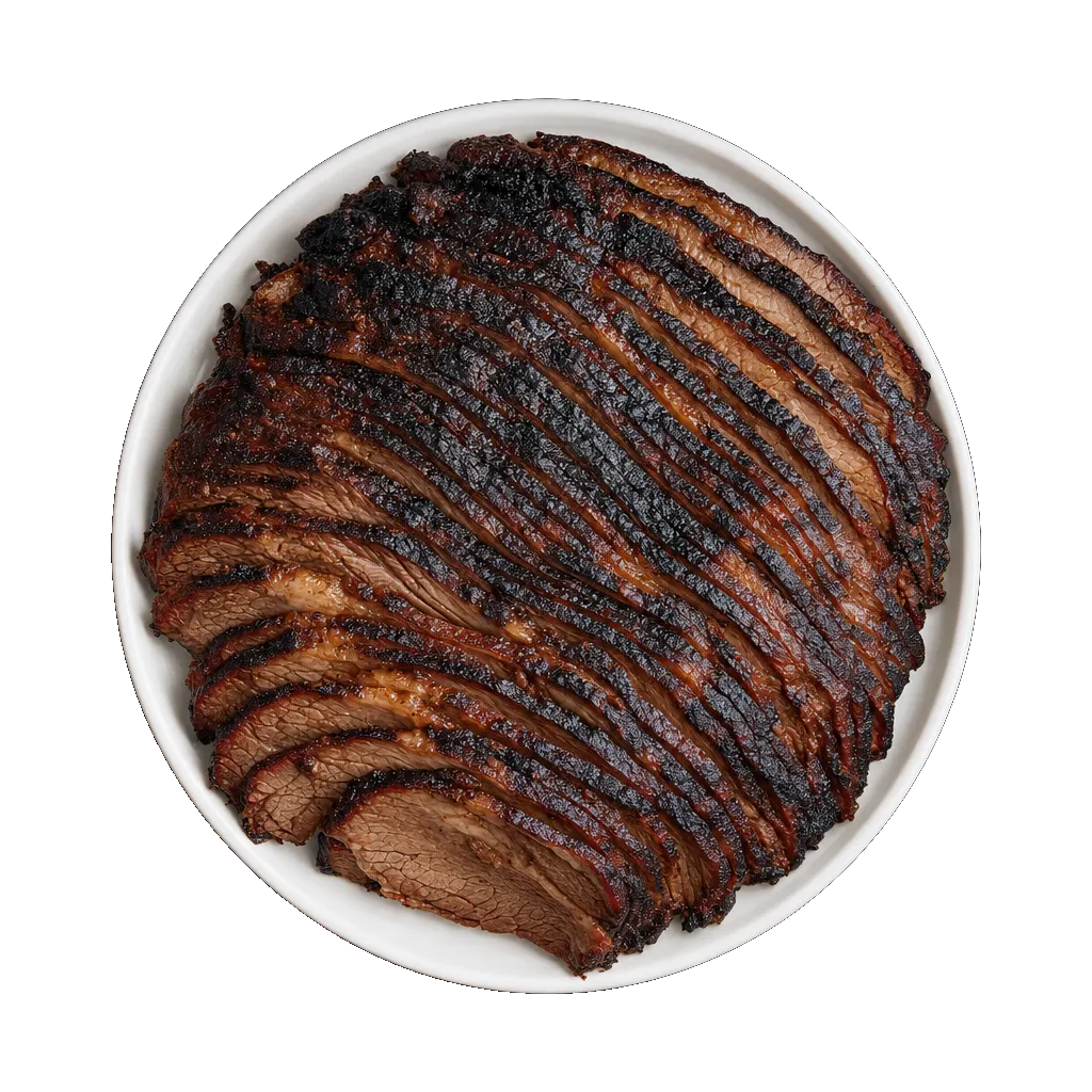 Beef Brisket, plated