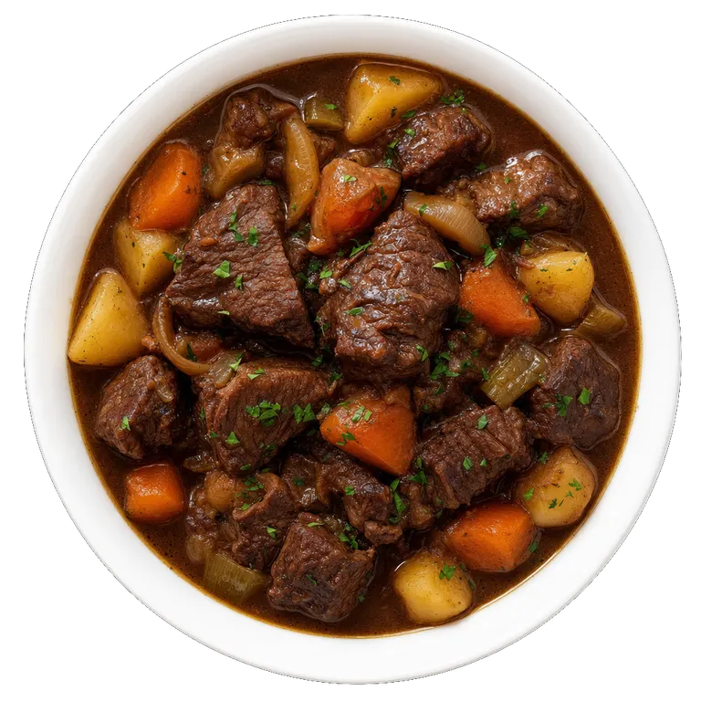 Beef Stew, ready to serve