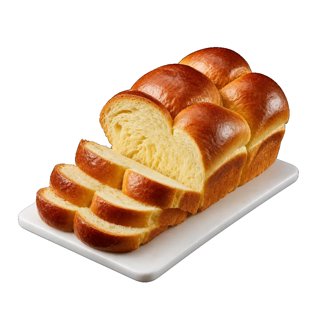 Brioche, plated