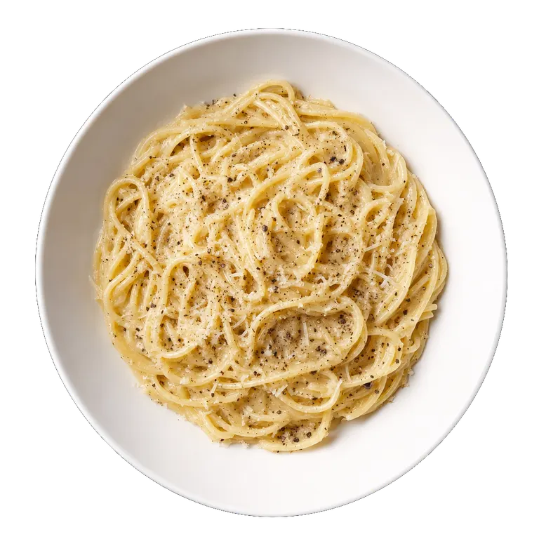 Cacio e Pepe, ready to serve