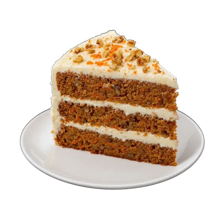 Carrot Cake, ready to serve