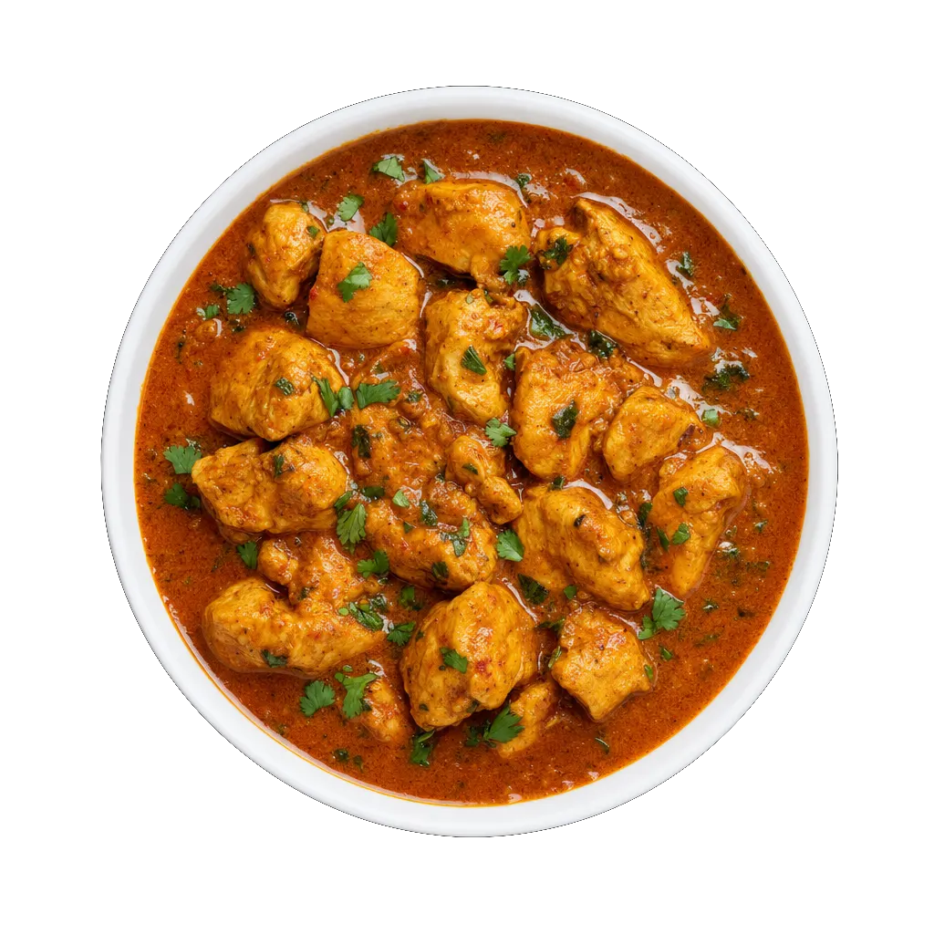 Chicken Curry, plated