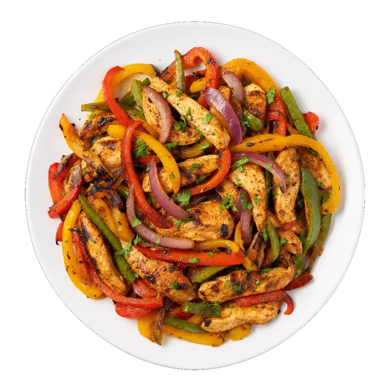 Chicken Fajitas, ready to serve
