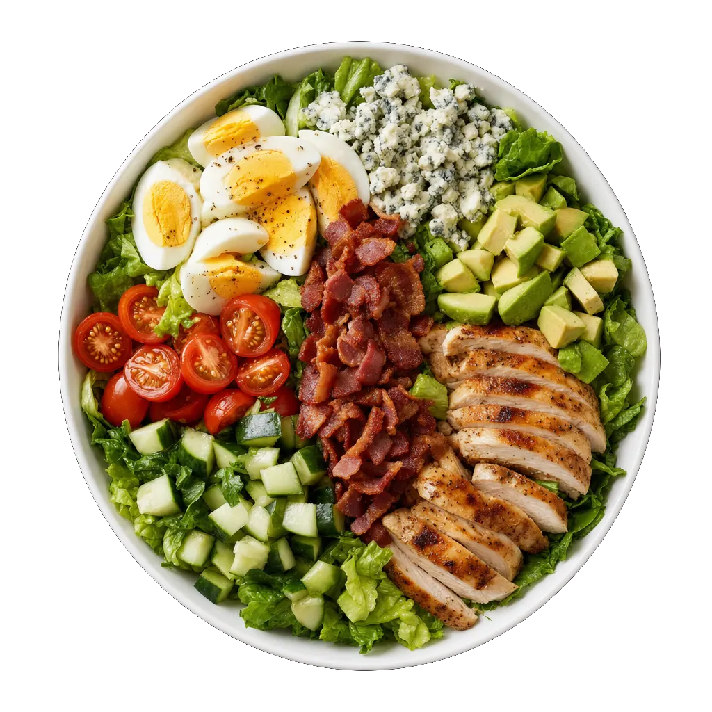 Cobb Salad, plated