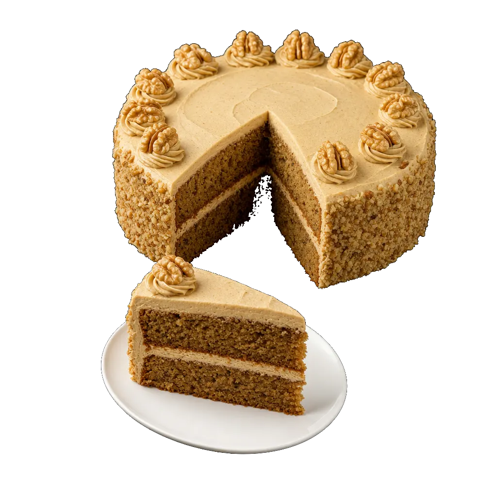 Coffee Cake, plated