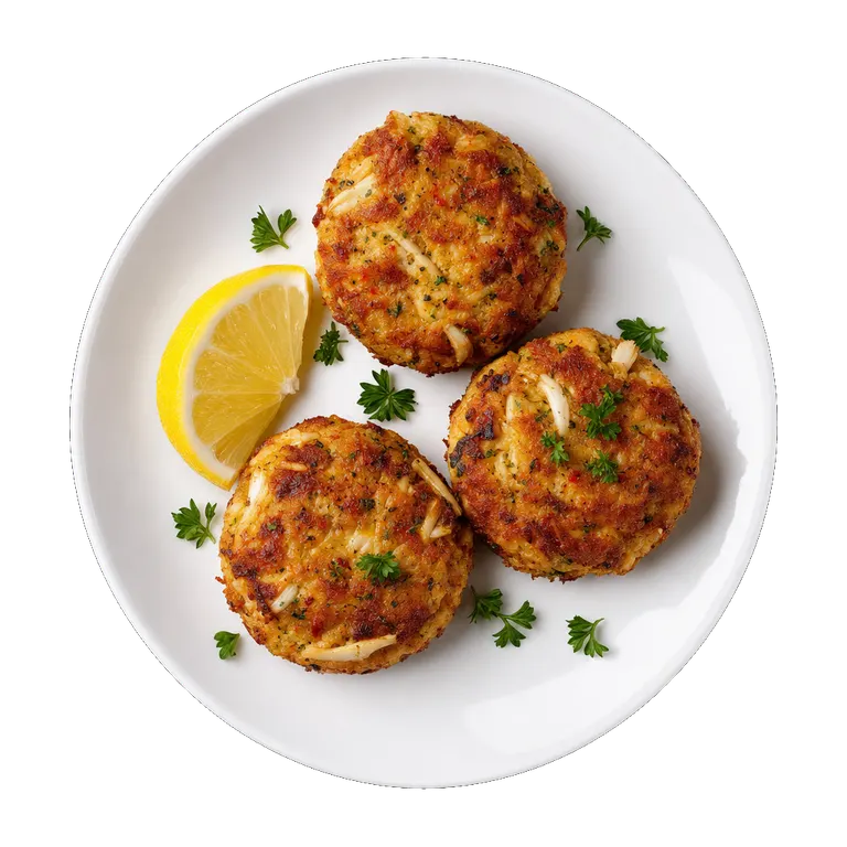 Crab Cakes, ready to serve