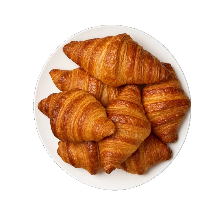 Croissants, ready to serve