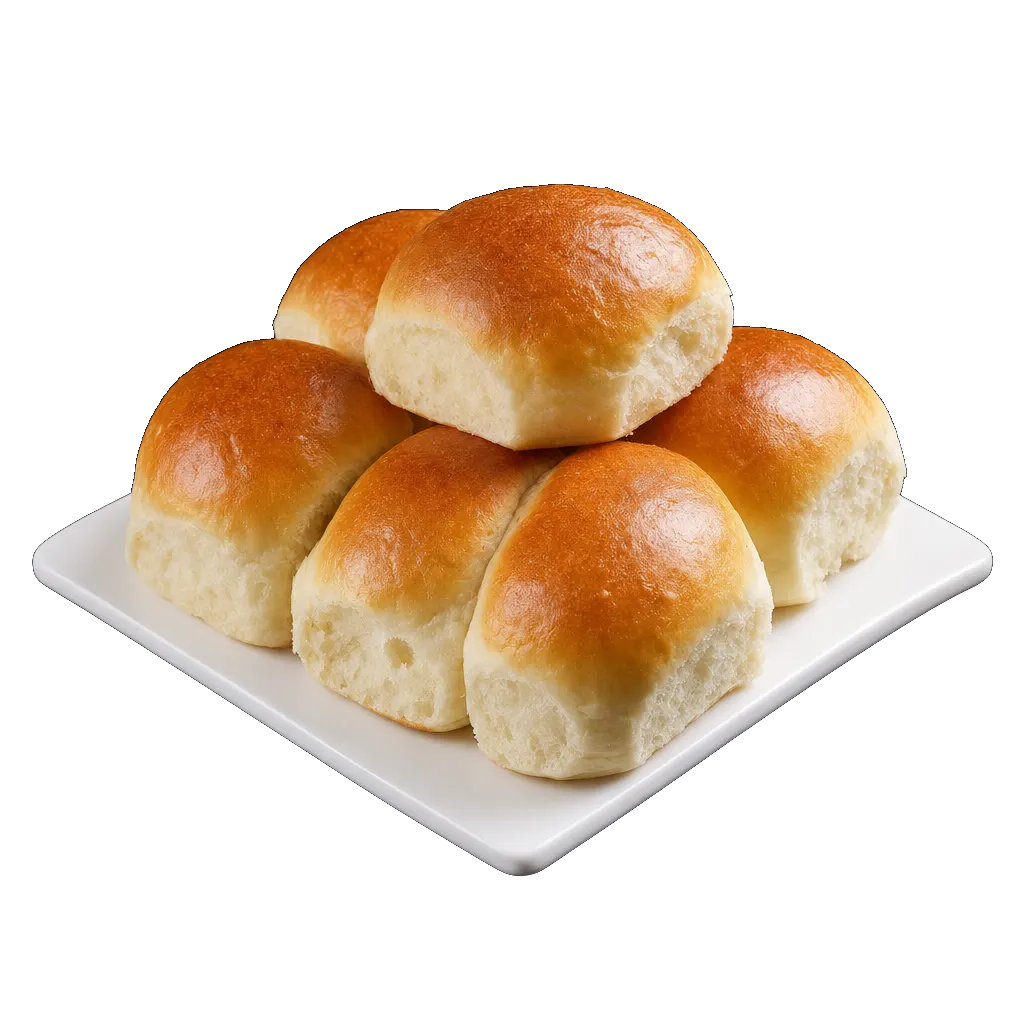 Dinner Rolls, plated