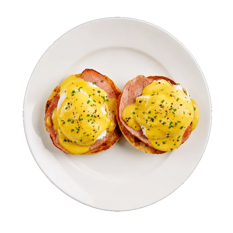 Eggs Benedict, ready to serve