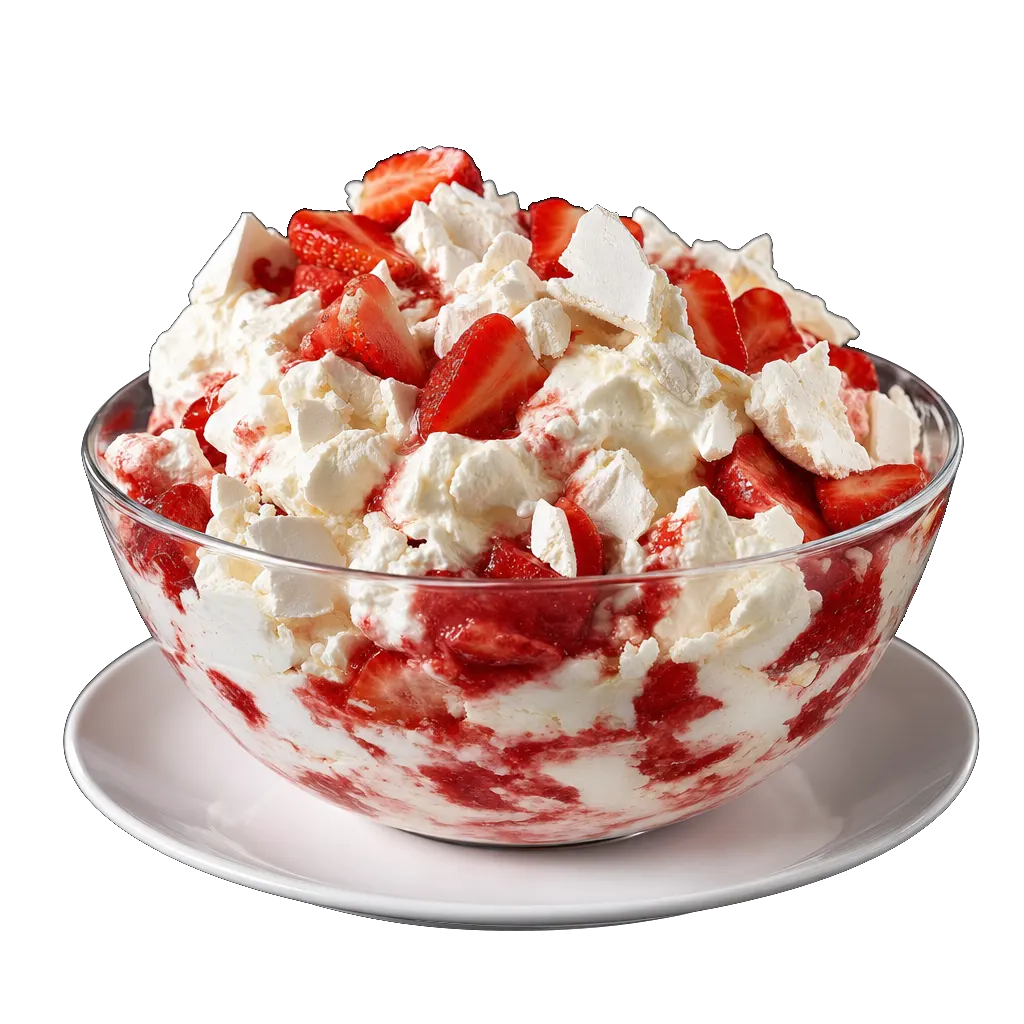 Eton Mess, plated