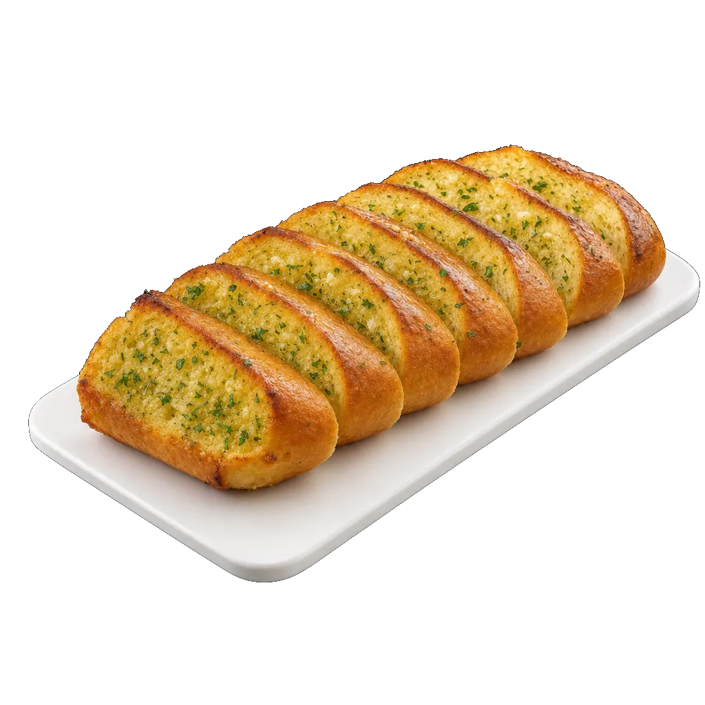 Garlic Bread, plated