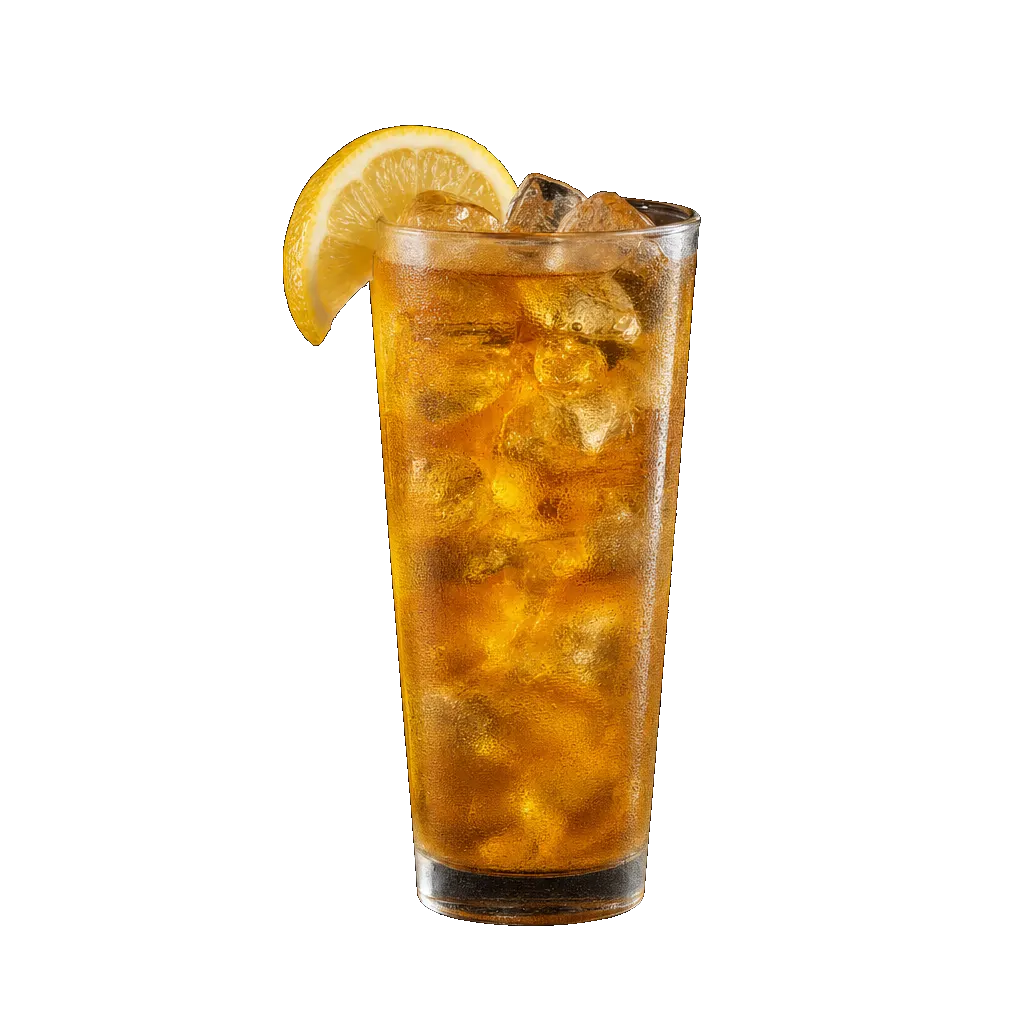 Hard Iced Tea, plated