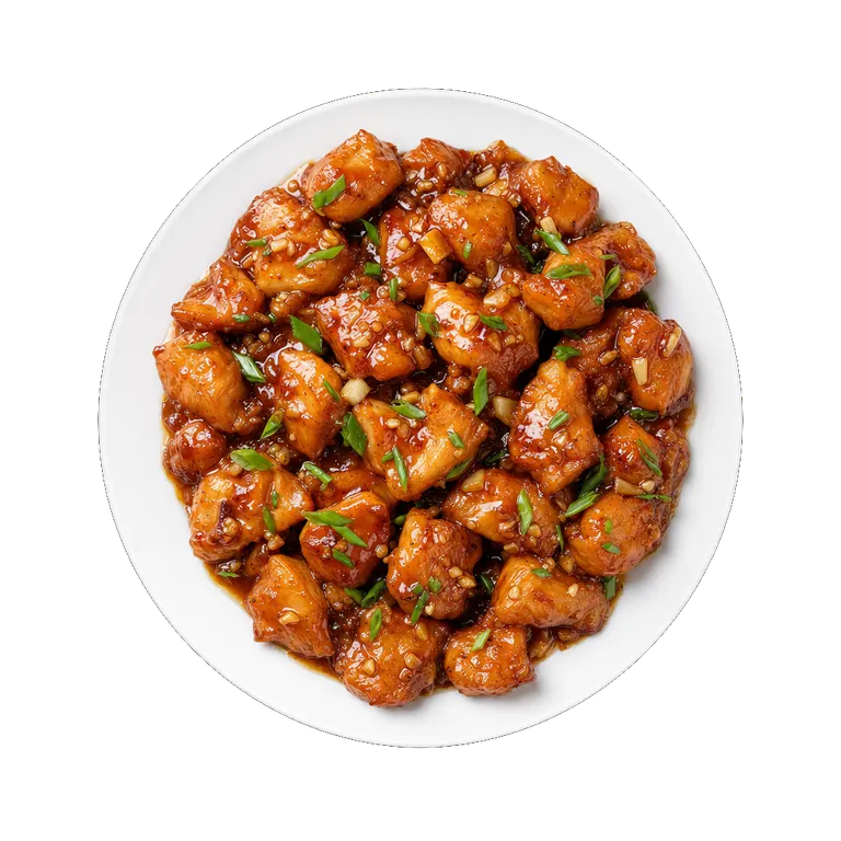 Honey Garlic Chicken, ready to serve