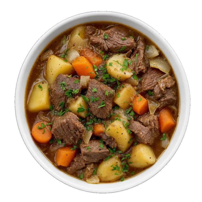 Irish Stew, ready to serve