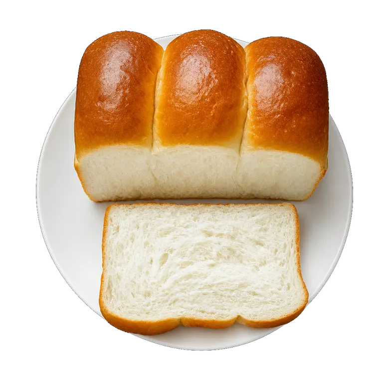 Japanese Milk Bread, ready to serve