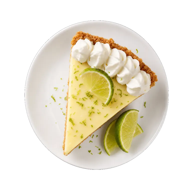 Key Lime Pie, ready to serve