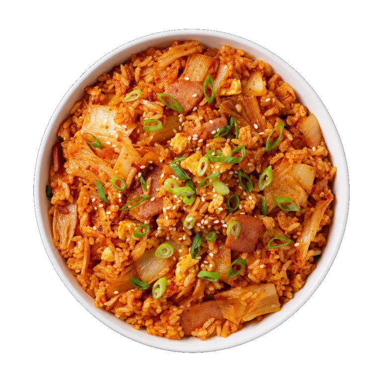 Kimchi Fried Rice, ready to serve