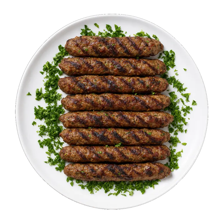 Lamb Koftas, ready to serve