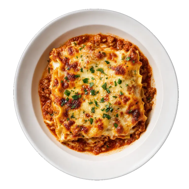 Lasagna, ready to serve