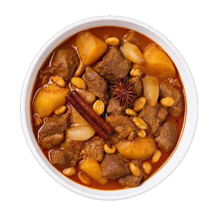 Massaman Curry, ready to serve
