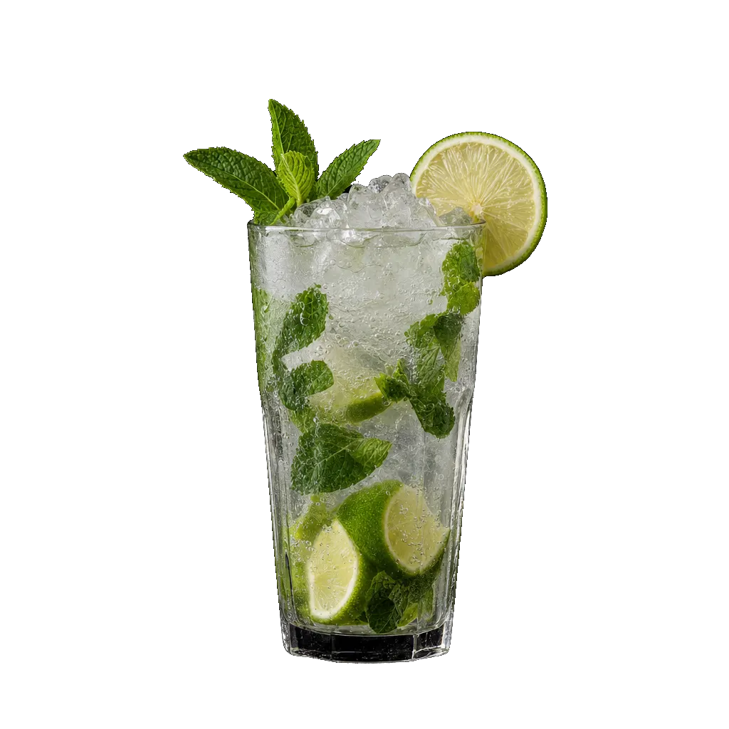 Mojito, plated