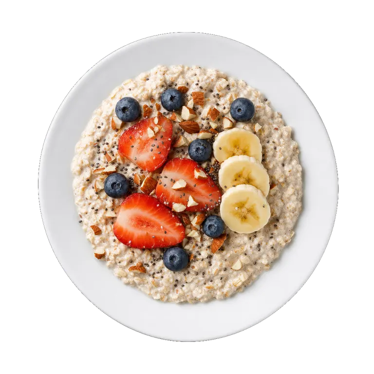 Overnight Oats, ready to serve