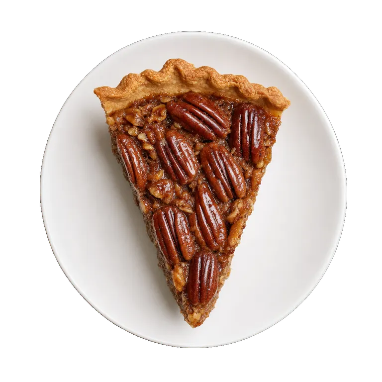 Pecan Pie, ready to serve