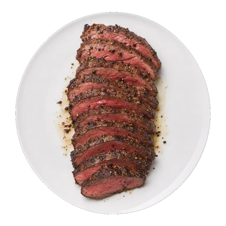 Peppercorn Sirloin, ready to serve