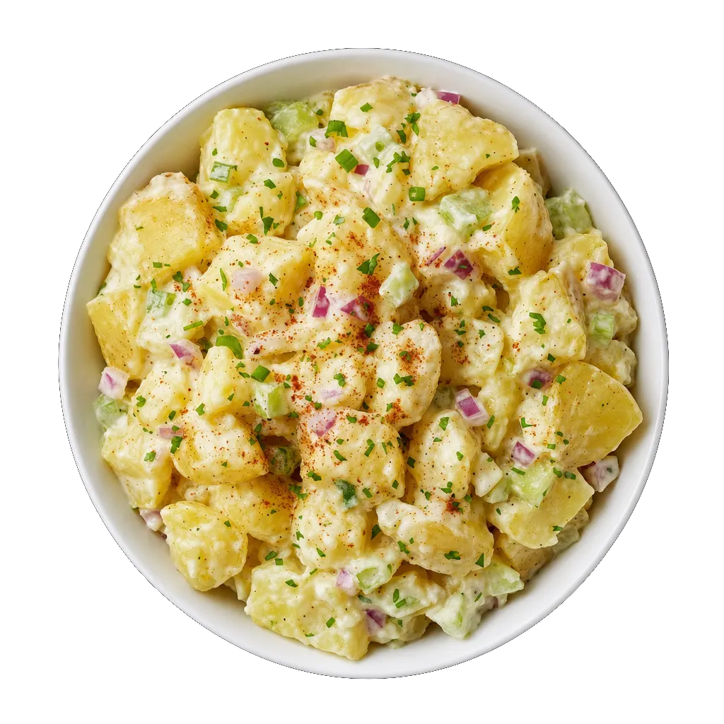 Potato Salad, plated
