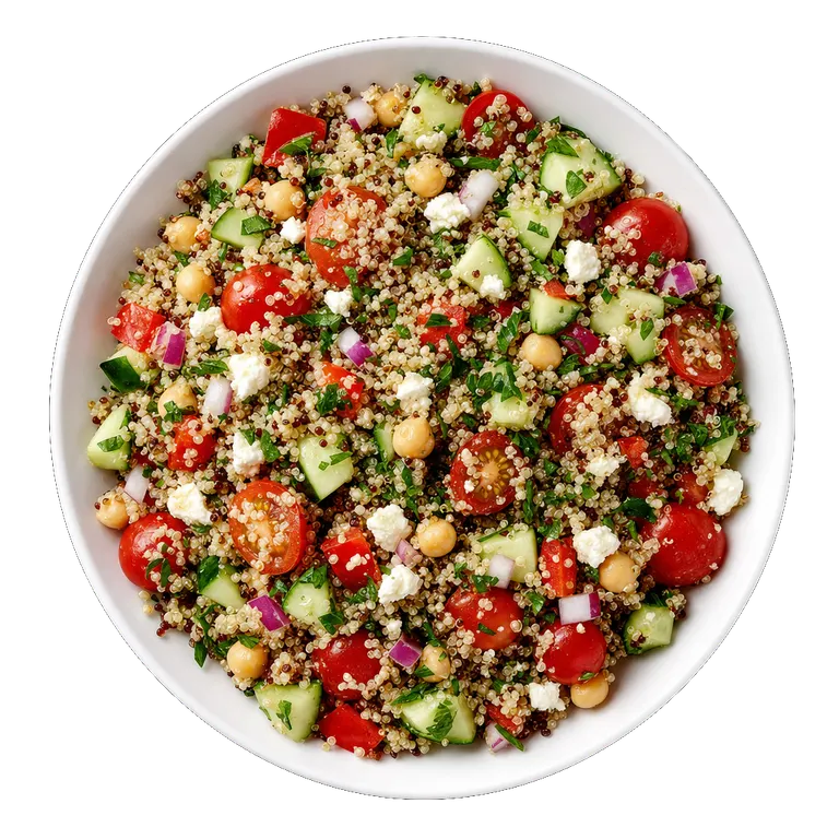 Quinoa Salad, ready to serve