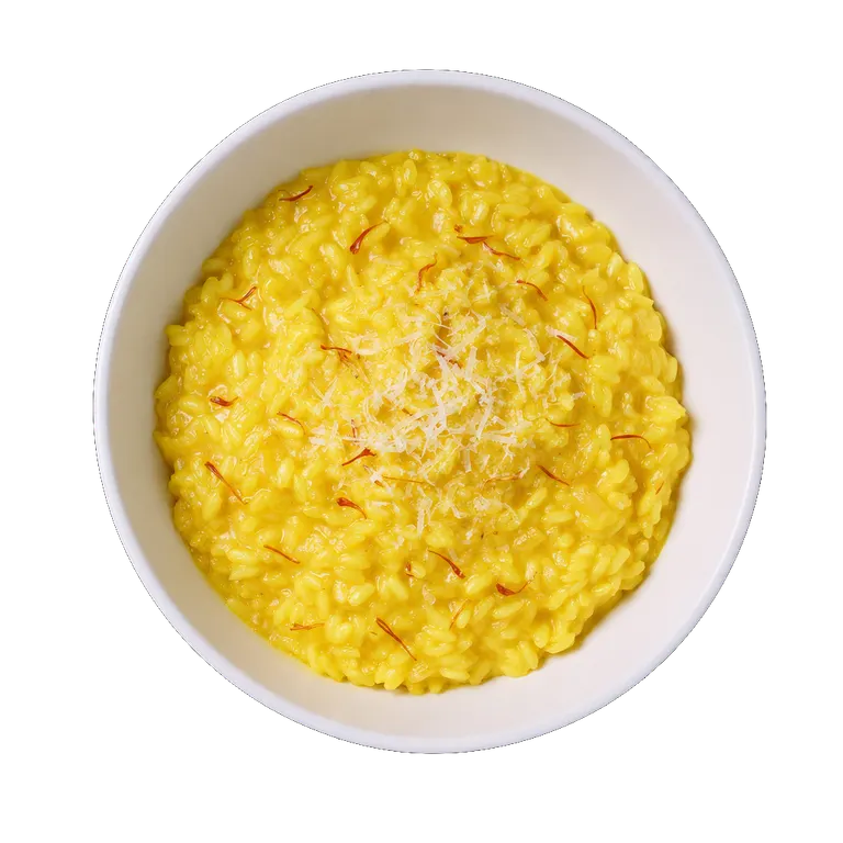 Risotto Milanese, ready to serve