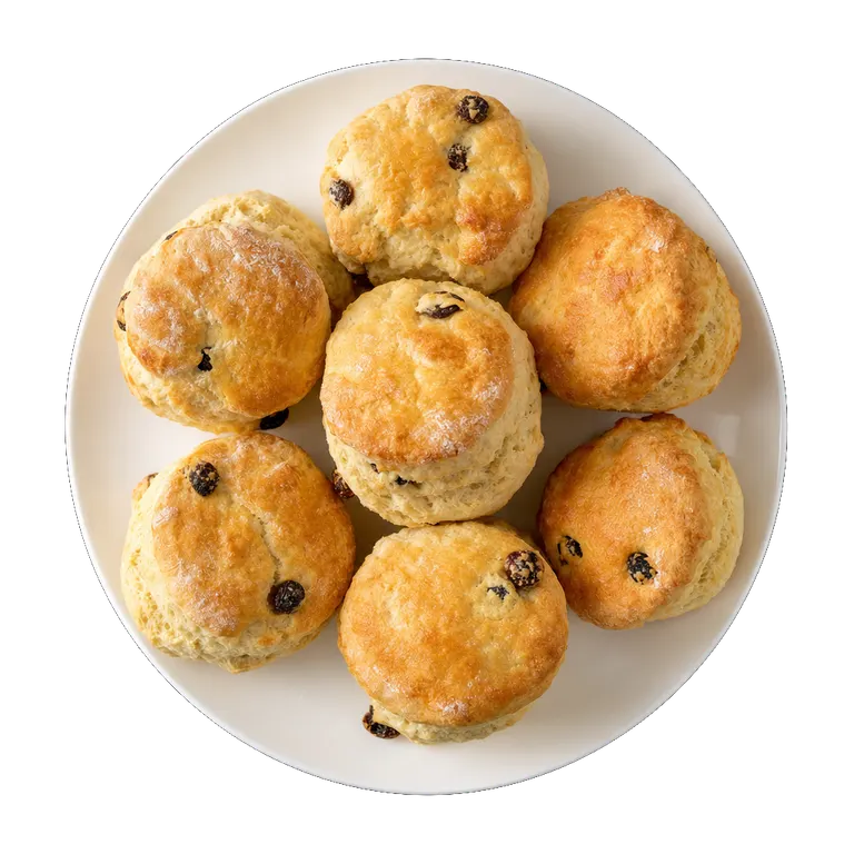 Scones, ready to serve