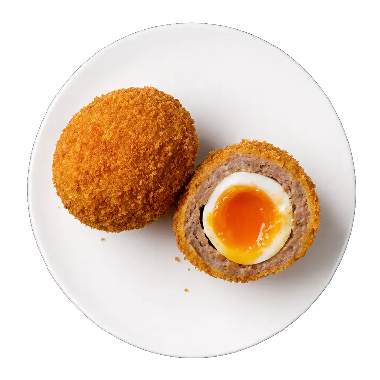 Scotch Eggs, ready to serve