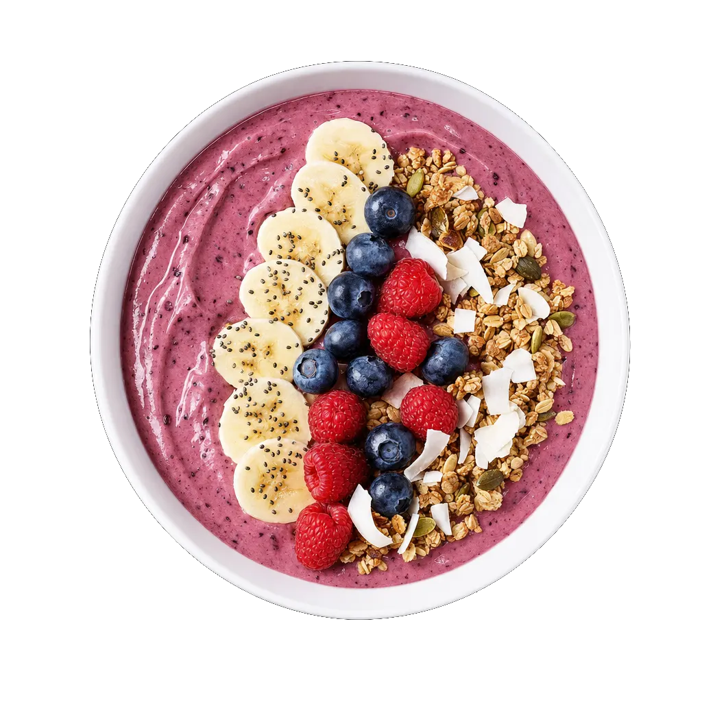 Smoothie Bowl, plated