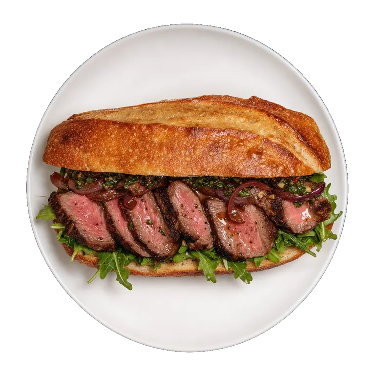 Steak Sandwich, ready to serve