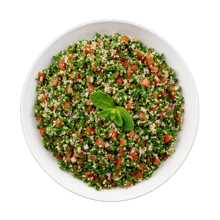 Tabbouleh, ready to serve