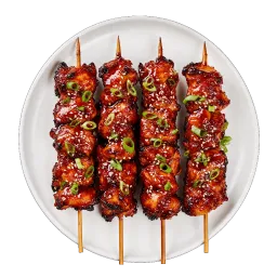 Gochujang Chicken Skewers