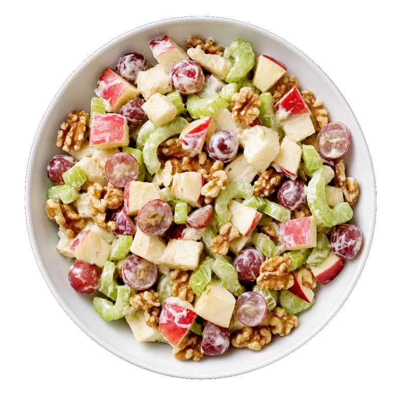 Waldorf Salad, ready to serve